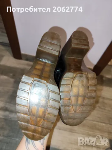 Дамски ботуши лачени, снимка 6 - Дамски ботуши - 49239353