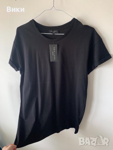 New Look нова черна тениска, снимка 2 - Тениски - 40065160