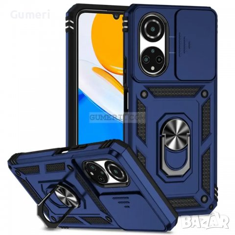 Huawei Honor X7 - Противоударен Хибриден Кейс с Капак и Ринг, снимка 11 - Калъфи, кейсове - 38372416