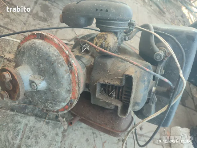 Бензинов двигател с редуктор 16-34-24, снимка 5 - Градинска техника - 48401571