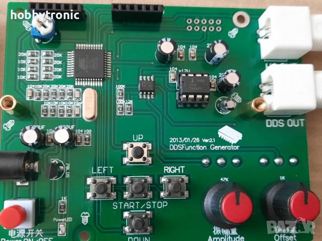 DDS генератор на сигнал 1Hz-65535Hz синусоидален, триъгълен, правоъгълен, ECG, Random , снимка 13 - Друга електроника - 36691406