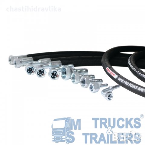 Хидравличен маркуч PRESKO HP ¾”-1250MM 00°- 00°