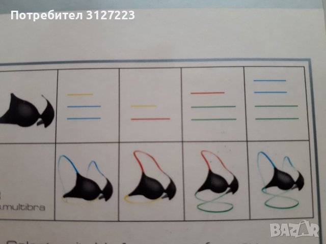 Сутиен със силиконови презрамки New silhouette - разпродажба , снимка 2 - Бельо - 36714090