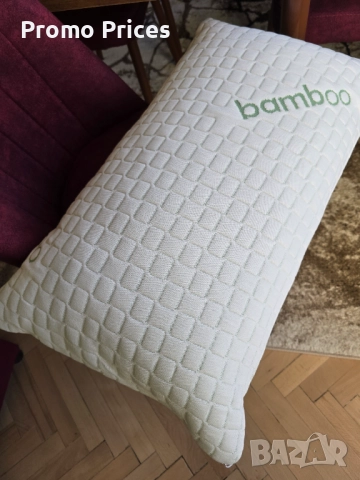 Възглавница Lux Bamboo Memory Dilios, Бамбук, 40x70 см, снимка 3 - Възглавници - 52730773
