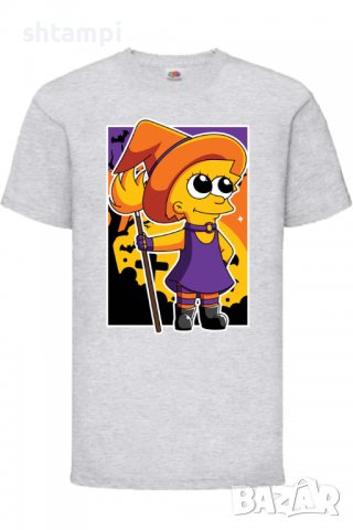 Детска тениска The Simpsons Lisa Simpson 02,Halloween,Хелоуин,Празник,Забавление,Изненада,Обичаи,, снимка 5 - Детски тениски и потници - 38158488