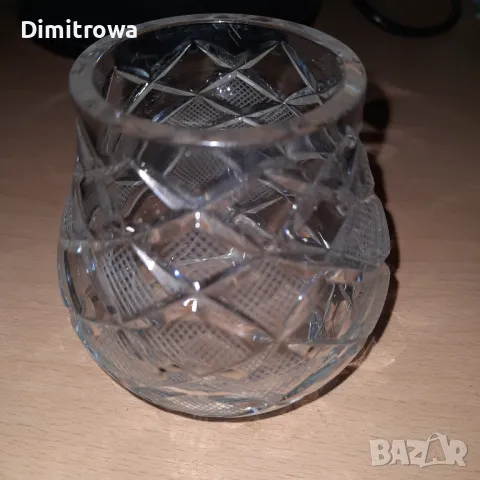 Кристална вазичка, снимка 8 - Други - 47896032