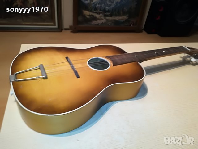 поръчана-Vintage VEB MUSIMA GDR German Acoustic Guitar Palour Blues 6 String 2906210924, снимка 6 - Китари - 33363697
