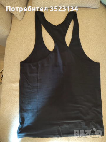 Фитнес потник Golds Gym - Черен, снимка 5 - Други - 52814098