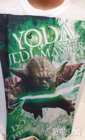Нова детска тениска с трансферен печат Йода, Междузвездни войни (Star Wars), снимка 3 - Детски тениски и потници - 28443034