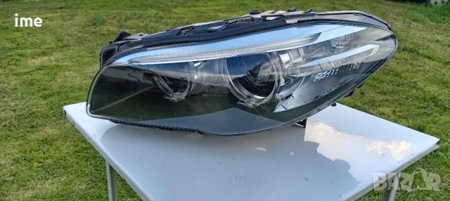 Ляв фар за BMW 5 F10 F11 Facelift Xenon HELLA 1EL011087-21/AH 1ZT.1852 7317131-07. Оригинален. Здрав