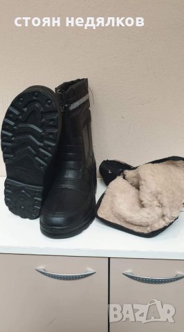 Мъжки Ботуши С Термо Чорапи , снимка 3 - Мъжки ботуши - 26916955