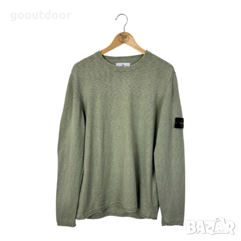 Stone Island Crew Neck Badge Logo Sweater (2XL)