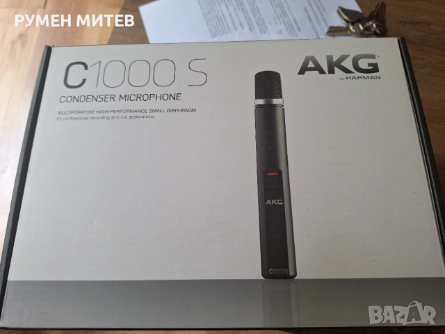 Микрофон AKG C1000, снимка 2 - Микрофони - 51718688