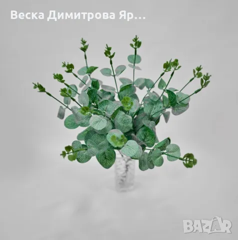 Изкуствен евкалипт – естествена свежест и стил без поддръжка, снимка 3 - Други - 50322278