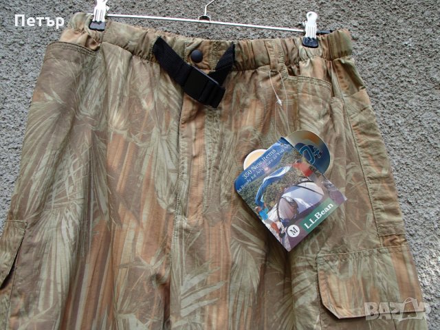 Продавам нов здрав летен бързосъхнещ камуфлажен панталон с UV защита L.L.Bean, снимка 3 - Екипировка - 28189438