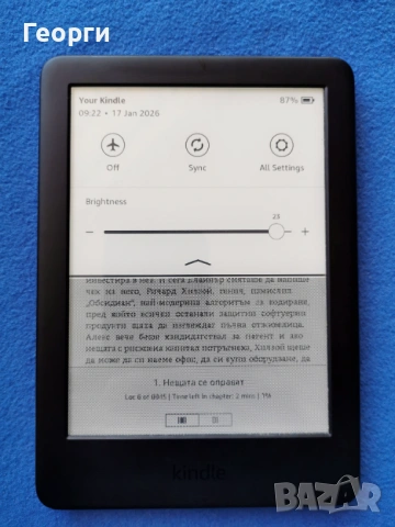 Kindle 10 Gen. с подсветка, снимка 4 - Електронни четци - 53155736