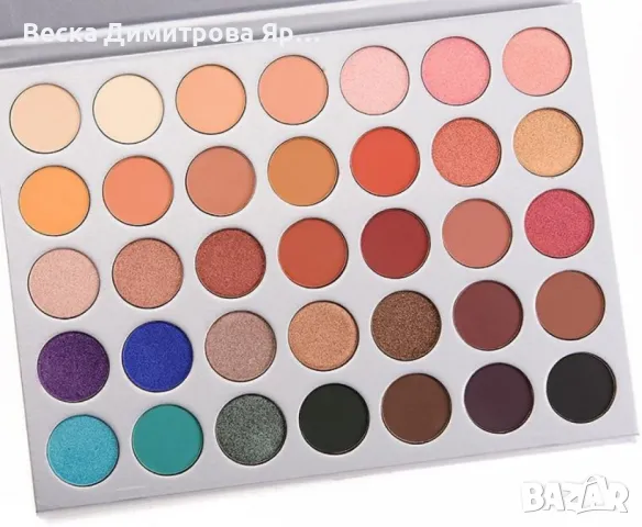 Палитра от 35 броя сенки за очи с удивителни цветове MORPH by Jaclyn Hill HZS114, снимка 2 - Декоративна козметика - 47728386