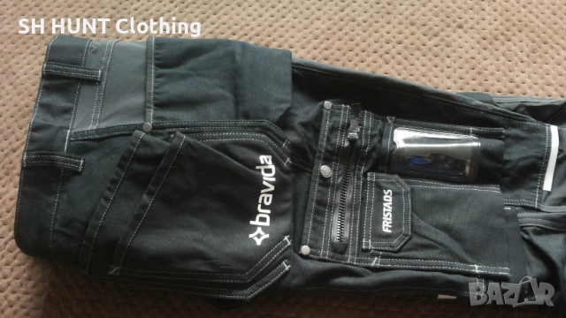 FRISTAD CRAFTSMAN STRETCH TROUSERS 2530 CYD размер 50 / M работен панталон с еластична материя W4-82, снимка 4 - Панталони - 51993721