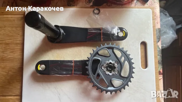 Продавам: Sram GX Eagle Carbon 32t. Dub Boost 175mm., снимка 4 - Велосипеди - 50286344