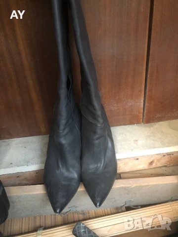 Дамски ботуши естествена кожа, снимка 2 - Дамски ботуши - 34879531