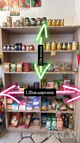 Стелажи , снимка 3 - Стелажи и щандове - 53535493