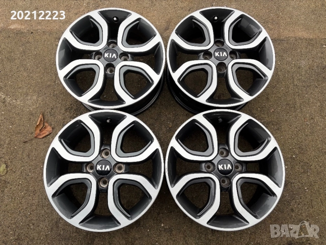 4 броя алуминиеви джанти за Kia Picanto III, 15, снимка 3 - Гуми и джанти - 52707366