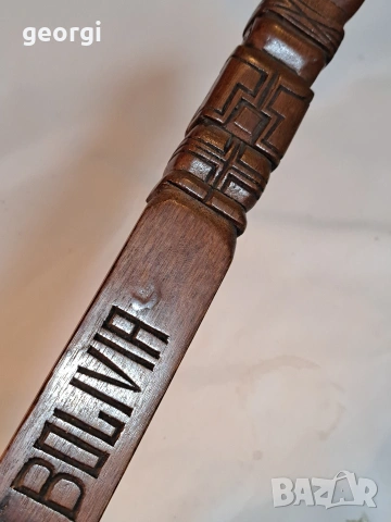 Боливийски музикален инструмент тотем 33/2 , снимка 7 - Духови инструменти - 53525262