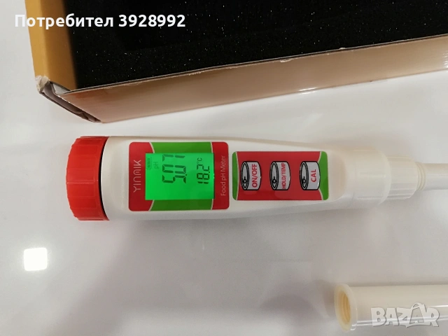 Цифров рН метър YINMIK, снимка 3 - Друга електроника - 53294641