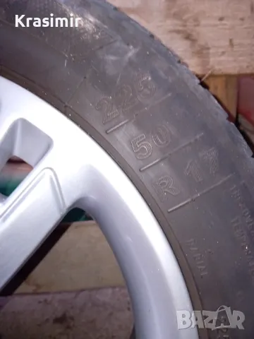 Алуминиеви джанти с гуми 17, снимка 11 - Гуми и джанти - 48393697