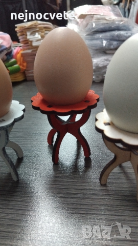 Великденска декорация-Поставка за яйца , снимка 4 - Декорация за дома - 44898913