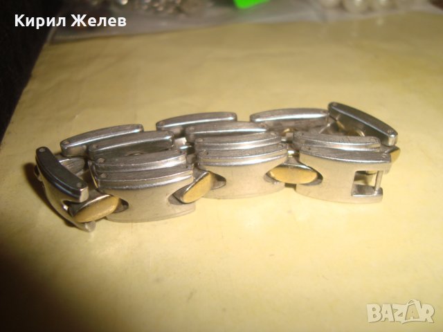 БЛАГОРОДНА НЕРЪЖДАЕМА СТОМАНА КРАСИВА МОДНА ГРИВНА 22136, снимка 8 - Гривни - 33434987