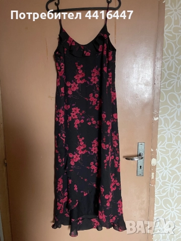 Официална копринена рокля 