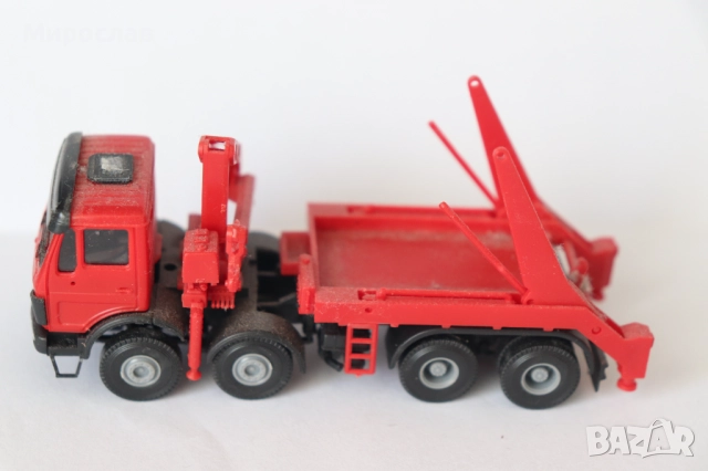 KIBRI?? H0 1/87 MERCEDES BENZ КАМИОН МОДЕЛ КОЛИЧКА, снимка 2 - Колекции - 52954812