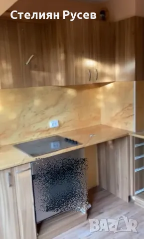 кухни / кухня с горни шкафове и плот -обща цена 420 лв ИЛИ 214 ЕВРО - демонтирана е кадърно , гърбов, снимка 3 - Кухни - 48370548