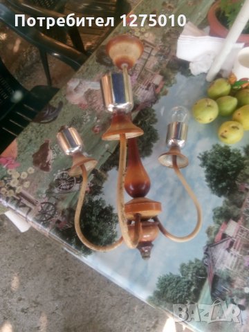 Абажур запазен , снимка 6 - Полилеи - 31812692