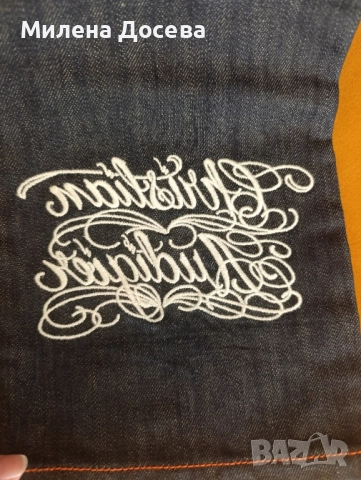 Дънки Ed Hardy Christian Audigier skull jeans, снимка 3 - Детски панталони и дънки - 51951210