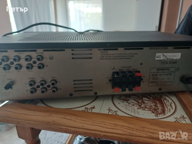 Усилвател  ONKYO A 8220, снимка 6 - Ресийвъри, усилватели, смесителни пултове - 51495763