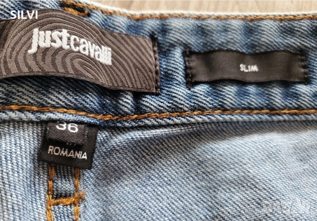 Дънки оригинални Just Cavalli размер 36IT, снимка 4 - Дънки - 52727424