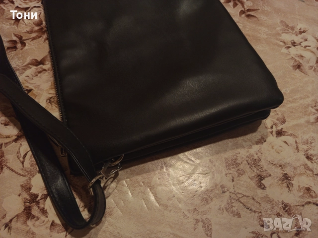 RESERVED Оригинал Нова Кожена Дамска Чанта , снимка 3 - Чанти - 52346456
