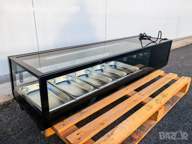 Хладилна витрина мензола за суши, за 5 съда CS-52A., снимка 8 - Хладилни витрини и фризери - 52629097