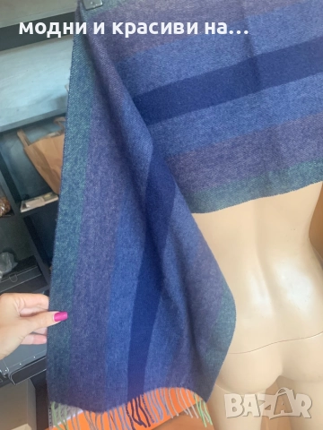 Шал агнешка вълна, снимка 3 - Шалове - 52514225