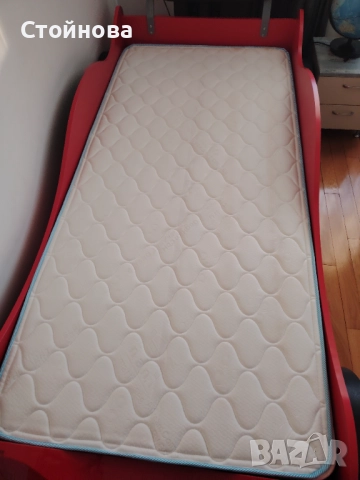 Продавам легло кола с матрак, снимка 3 - Спални и легла - 52264952