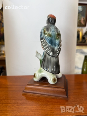 Порцеланова фигура "Птица. КЪЛВАЧ" №7386, снимка 7 - Колекции - 51881355