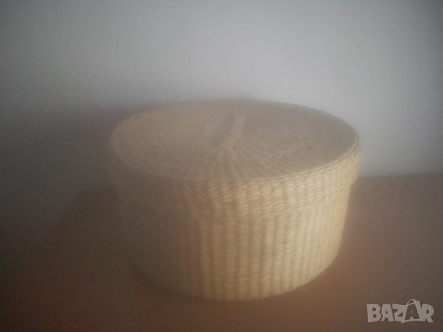 Панер с капак плетен, снимка 4 - Декорация за дома - 38488998