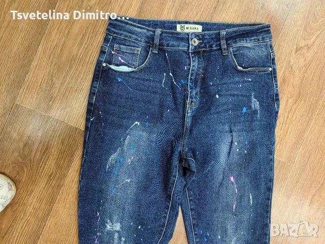 Дамски дънки в отлично състояние размер 30., снимка 4 - Дънки - 53517502