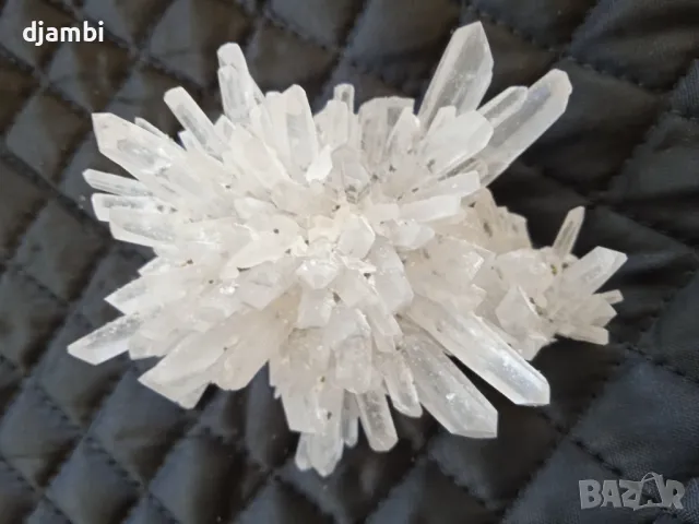 № 141,Кварц,Кварцова друза,Кварц със сфалерит,Кристали,Минерали,Родопи,, снимка 6 - Декорация за дома - 47671456