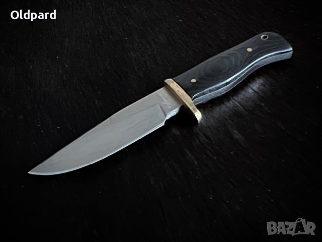 Охотничий нож Small Hunter Black Micarta (BJ067), снимка 4 - Ножове - 43730418