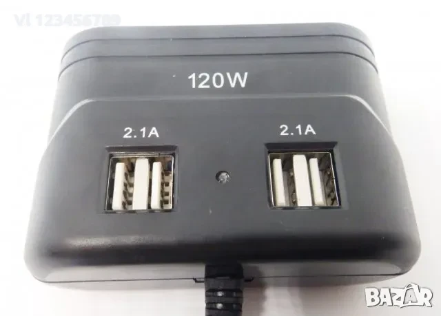 Разклонител за запалка Olesson 1680, 3 гнезда, 4 USB, ВОЛТМЕТЪР, снимка 4 - Аксесоари и консумативи - 50686895