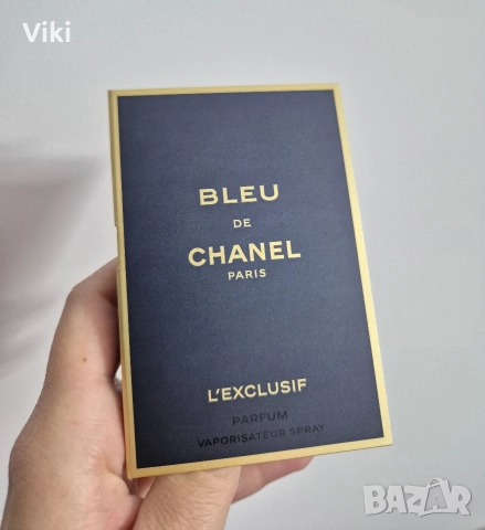 Оригиналeн Blue de Chanel L'exclusif парфюм, снимка 4 - Мъжки парфюми - 52616695