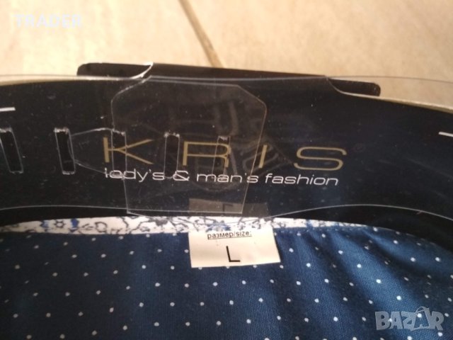 Мъжка риза с дълъг ръкав KRIS , снимка 8 - Ризи - 40861972